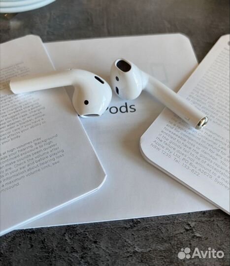Беспроводные наушники apple airpods 2