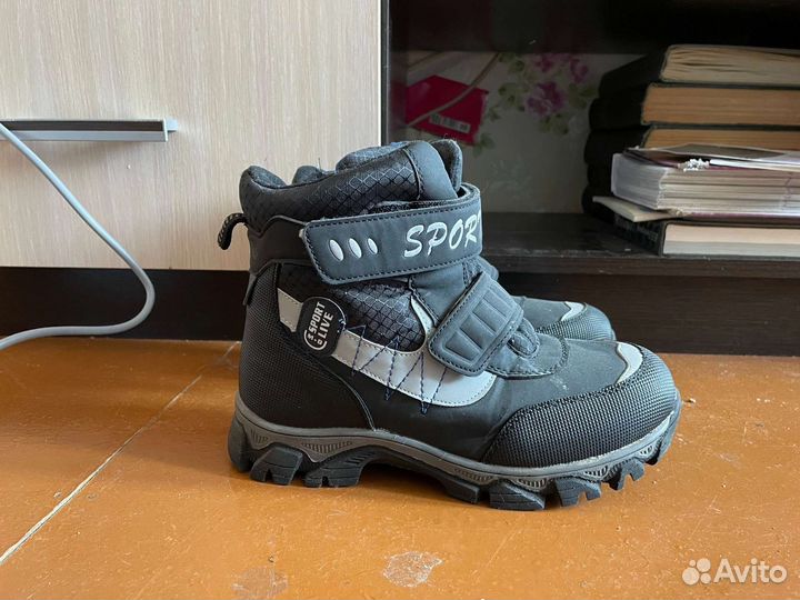 Ботинки теплые