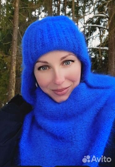 Шапка ушанка,варежки и бактус