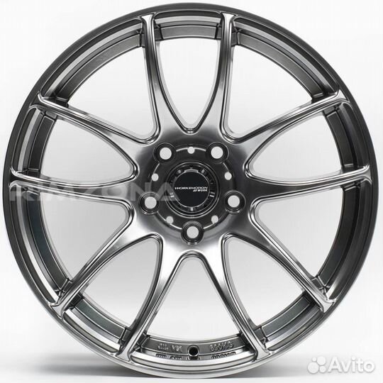 Литой диск work R17 5x100