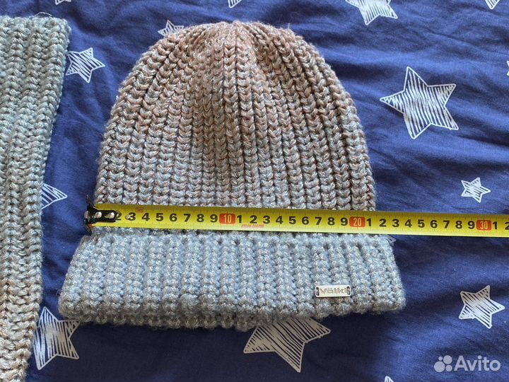 Шапка и снуд весна/осень