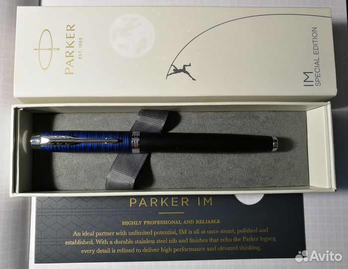 Ручка перьевая Parker IM SE F320 Blue origin