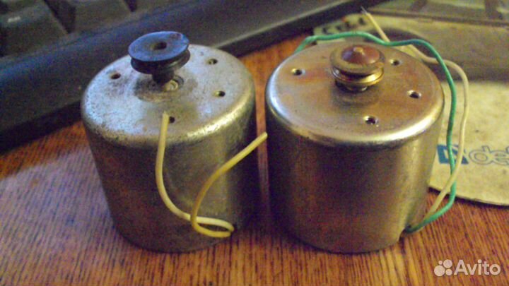 Моторчики от кассетных магнитофонов и бритв СССР