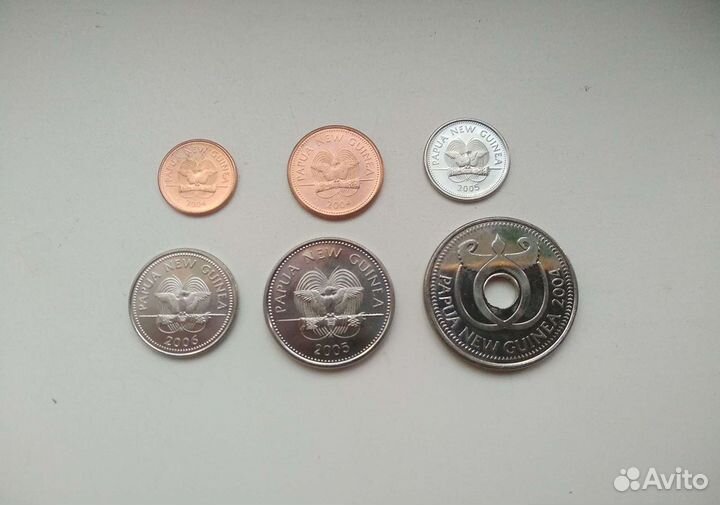 Монеты Новой Гвинеи, Афганистана,Мальты