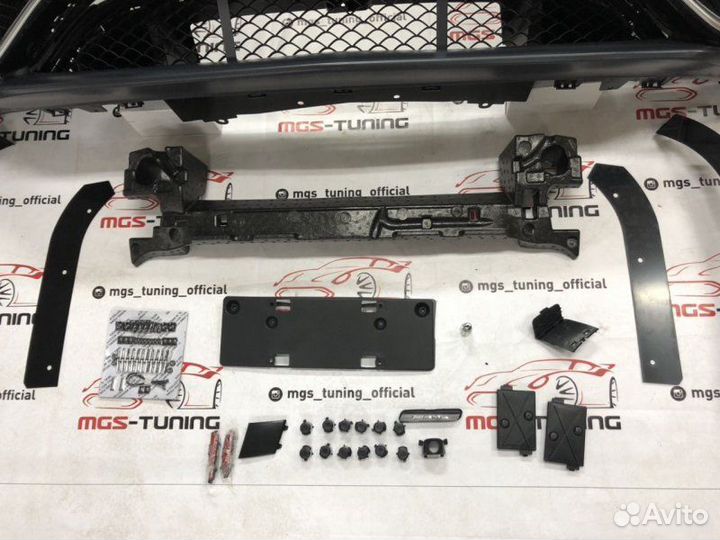 Обвес на Mercedes GLS в стиле 63 AMG новый