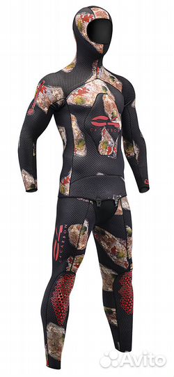 Гидрокостюм C4 Carbon Rock, 7.5 мм, только куртка