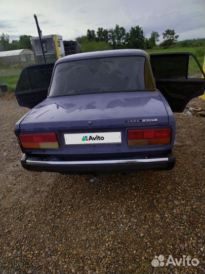 ВАЗ 2107 1.6 МТ, 2003, 89 000 км