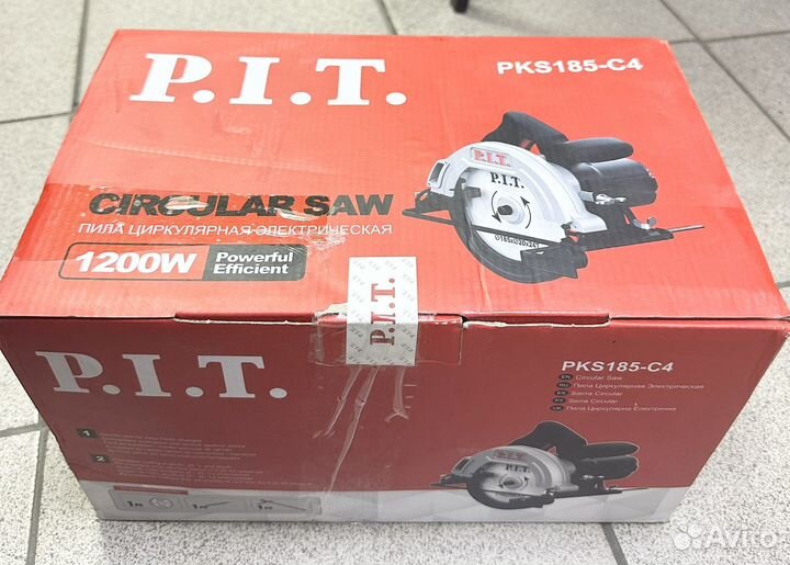 Пила дисковая PIT PKS185