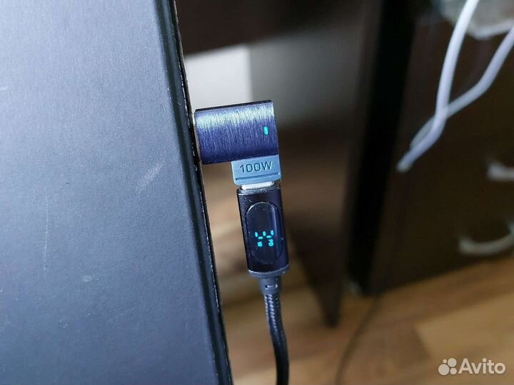 USB Type-C магнитный переходник 100 wt и hdmi 4k60