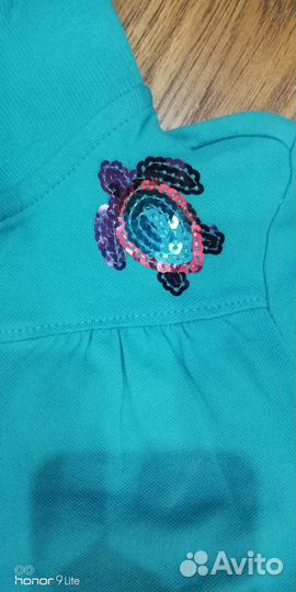 Кофта поло для девочки