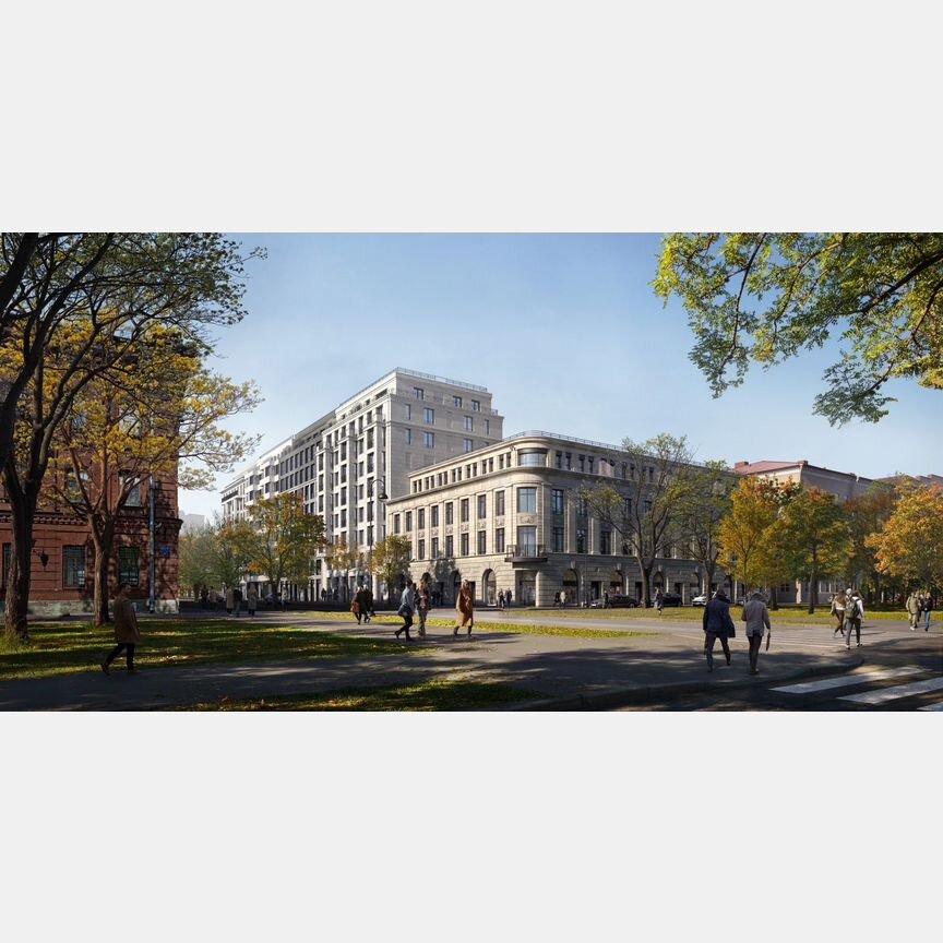 2-к. квартира, 84,3 м², 8/9 эт.