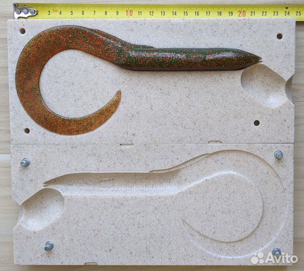 Формы для литья сил. приманок Burbot 185 мм и др