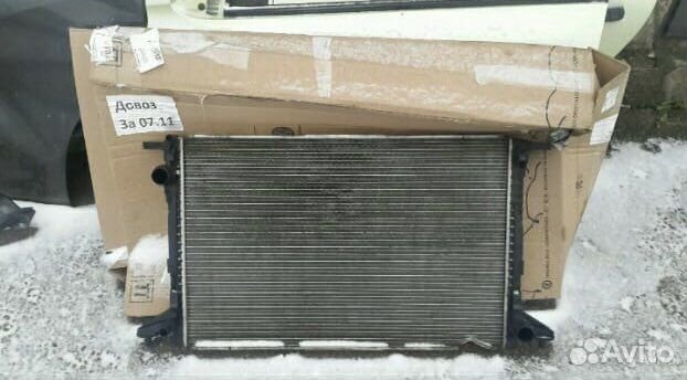 Радиатор на Auid Q7