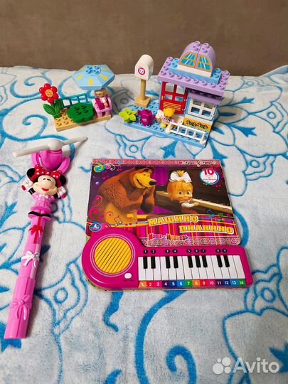 Лего дупло+книга+вертушка