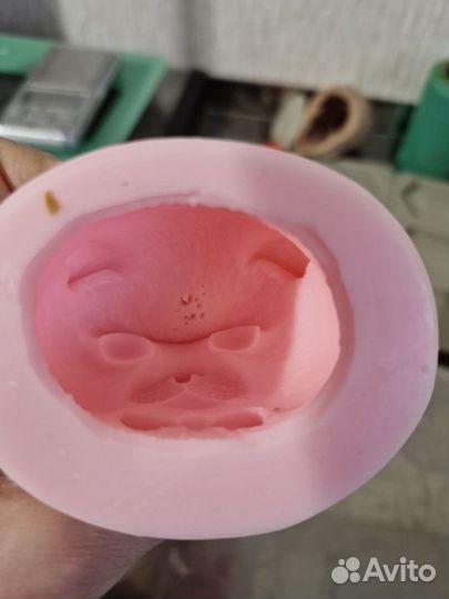 Силиконовая форма для свечей Кот Кошка