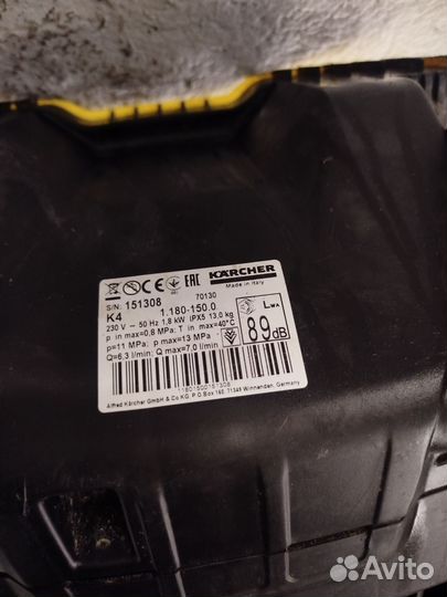 Мойка karcher k4