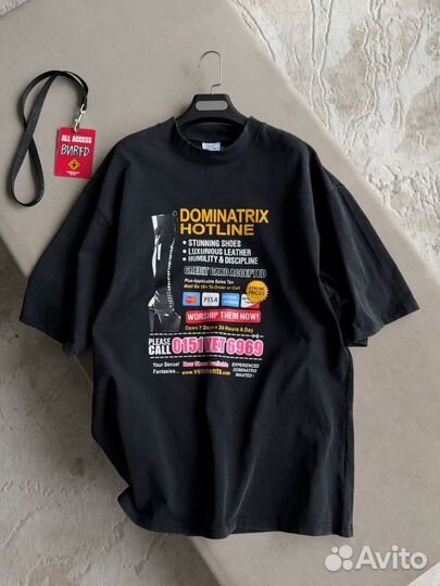 Vetements футболка