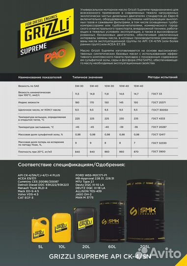 Масло для Scania Daf Man Shacman арт. 127