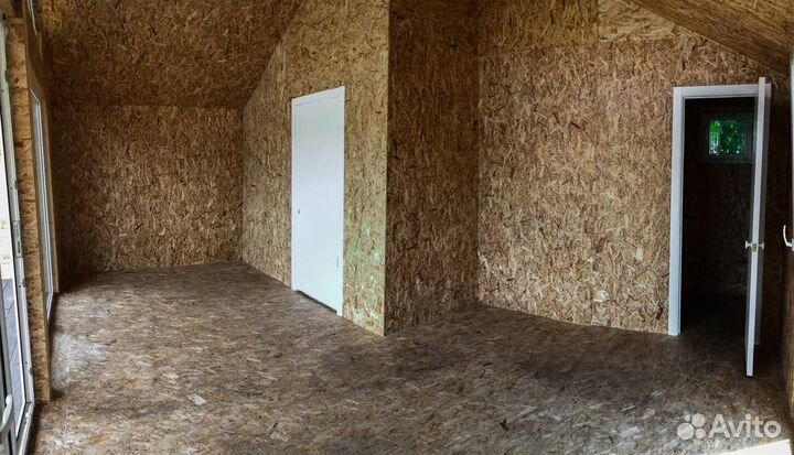 Дом в стиле Барнхаус 6*5 кВ.м. с террасой 6*2 кВ.м