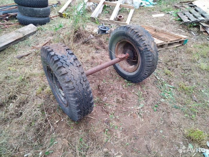 Ось для самодельного прицепа