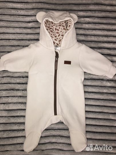 Утепленные комбинезоны 56-74