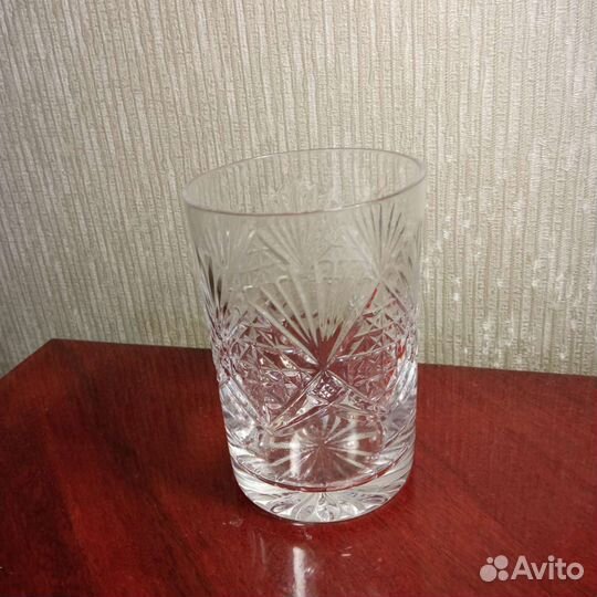 Хрустальные стаканы для подстаканника СССР