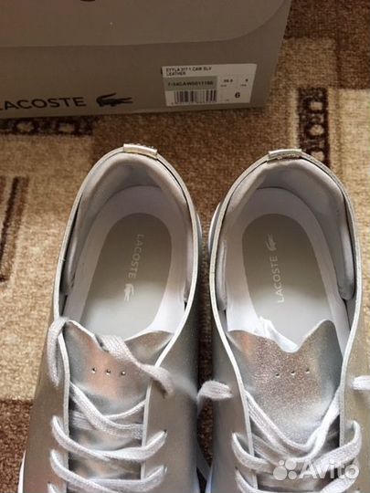 Новые кеды lacoste оригинал