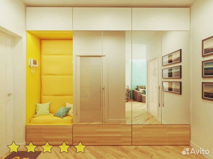 Шкаф для одежды доставка установка