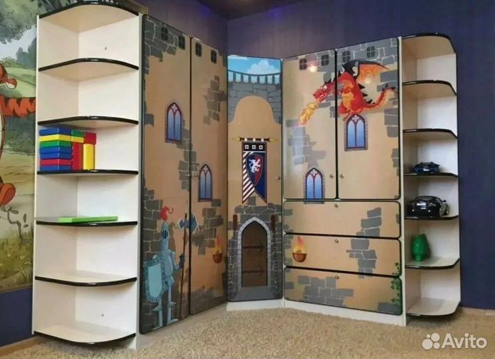 Шкаф детский на заказ по вашим размерам