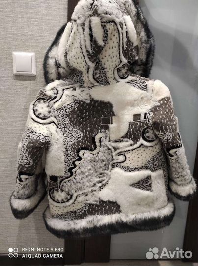 Шуба из натуральной овчины