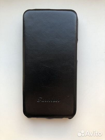 Флип чехол на iPhone 15 (натуральная кожа)