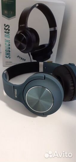 Наушники Shock Bass, съёмный кабель, нoвыe