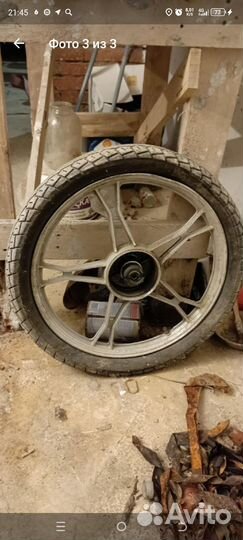 Колеса на мопед alpha/дельта