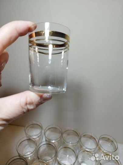 Стопки и стаканы времён СССР