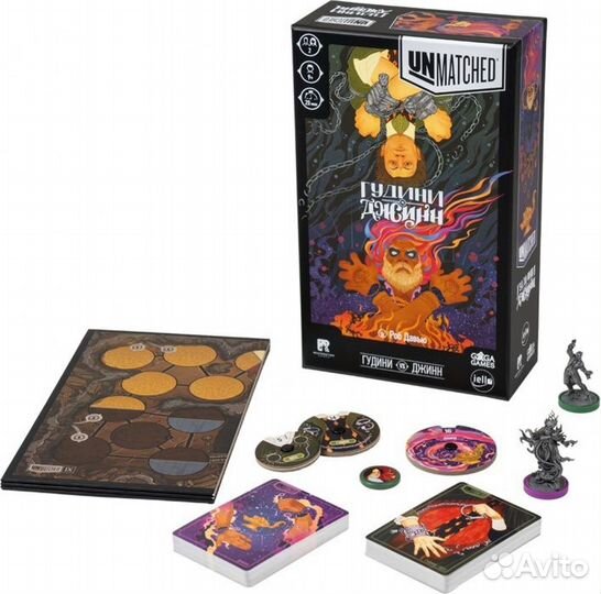 Игра Unmatched: Гудини vs. Джинн