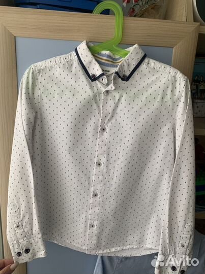 Рубашка на мальчика 128