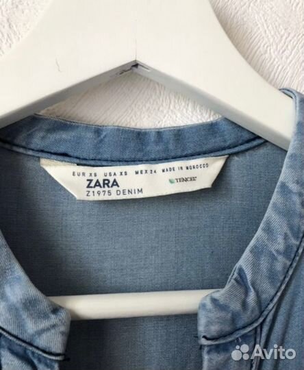 Платье-рубашка zara