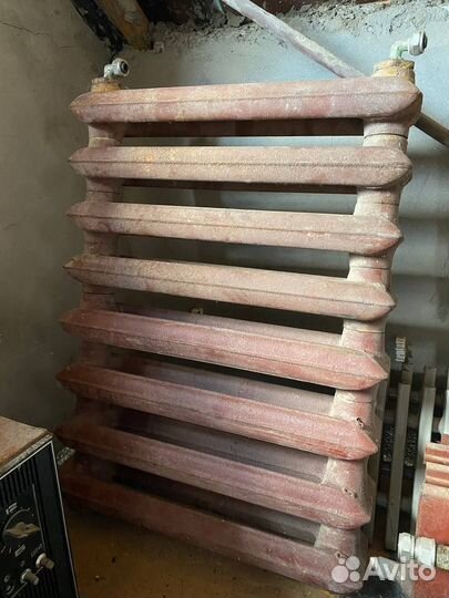 8 секционный чугунный радиатор