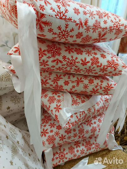 Бортики в детскую кроватку