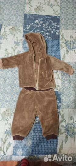 Продам флисовый костюм 68