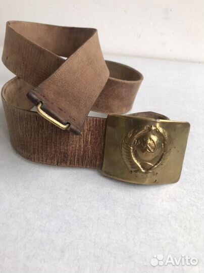 Ремень кожаный СССР