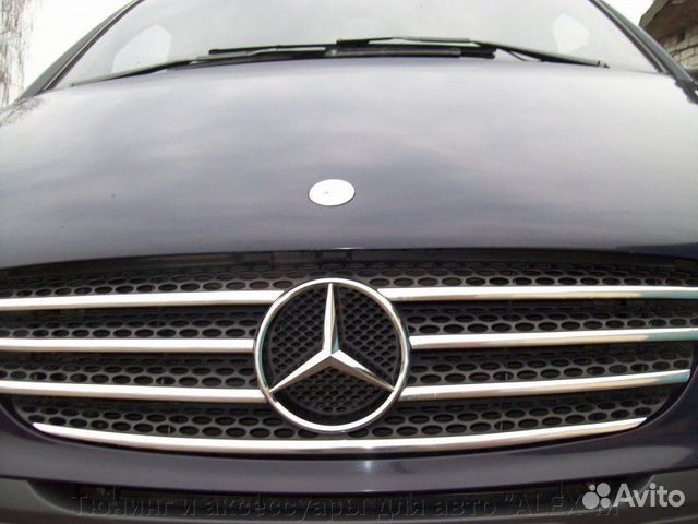 Накладки на решетку радиатора Mercedes w639