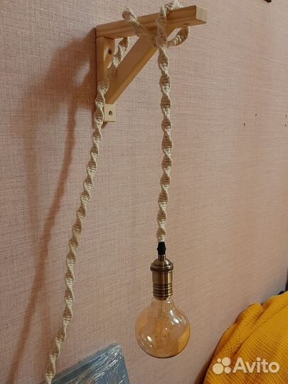 Абажур макраме