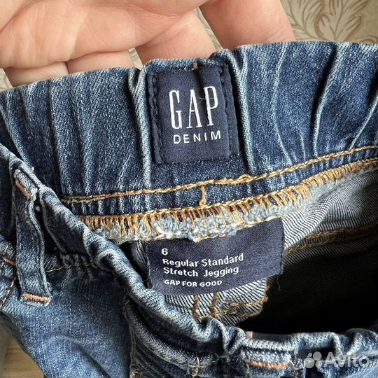 Джинсы Gap на девочку 6-7 лет, р. 122