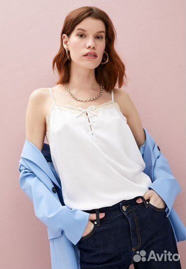 Twin set топ новый кружевной