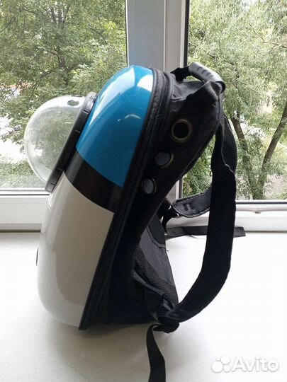 Рюкзак переноска для кошек с иллюминатором