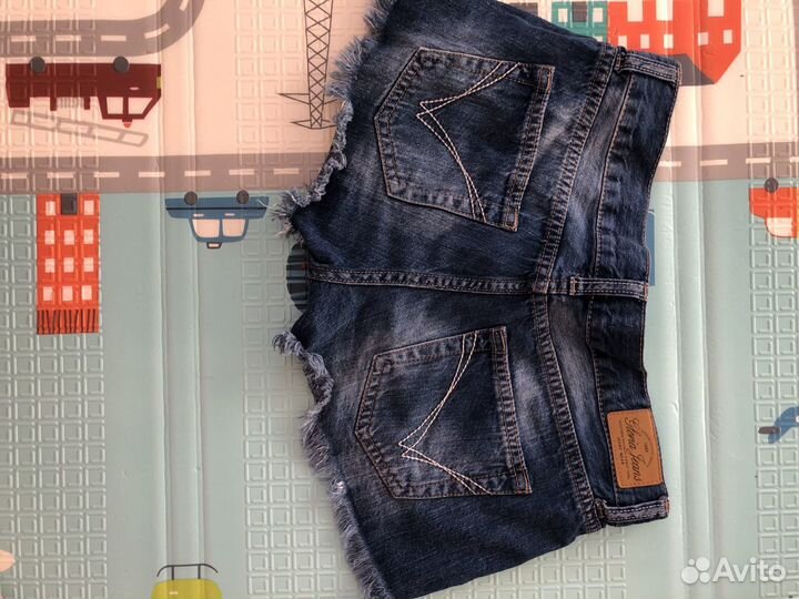 Шорты джинсовые