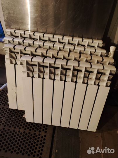 Батарея отопления алюминиевые бу