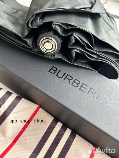 Зонт Burberry black