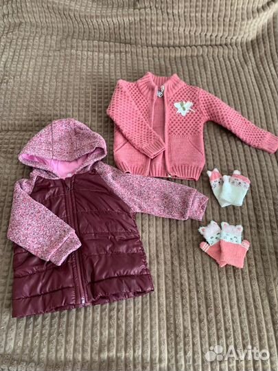 Продам пакет детских вещей на девочку